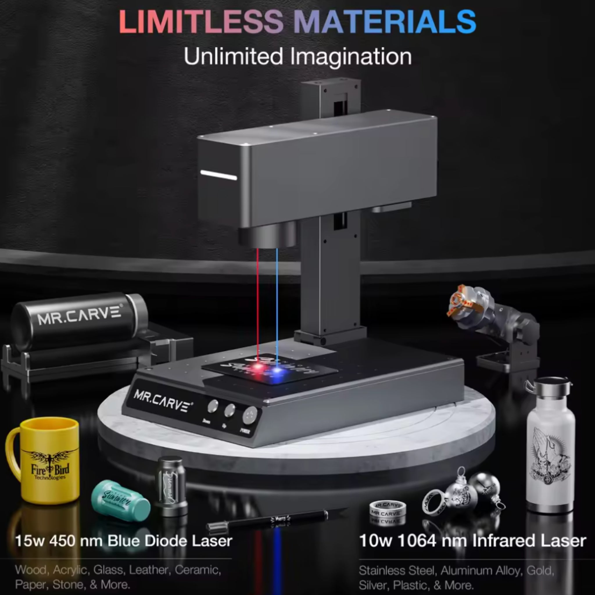 NanoEtch BeamMark M120 Desktop Laser Engraver