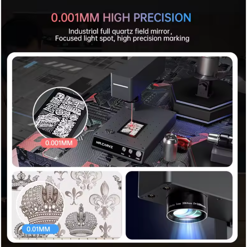 NanoEtch BeamMark M120 Desktop Laser Engraver