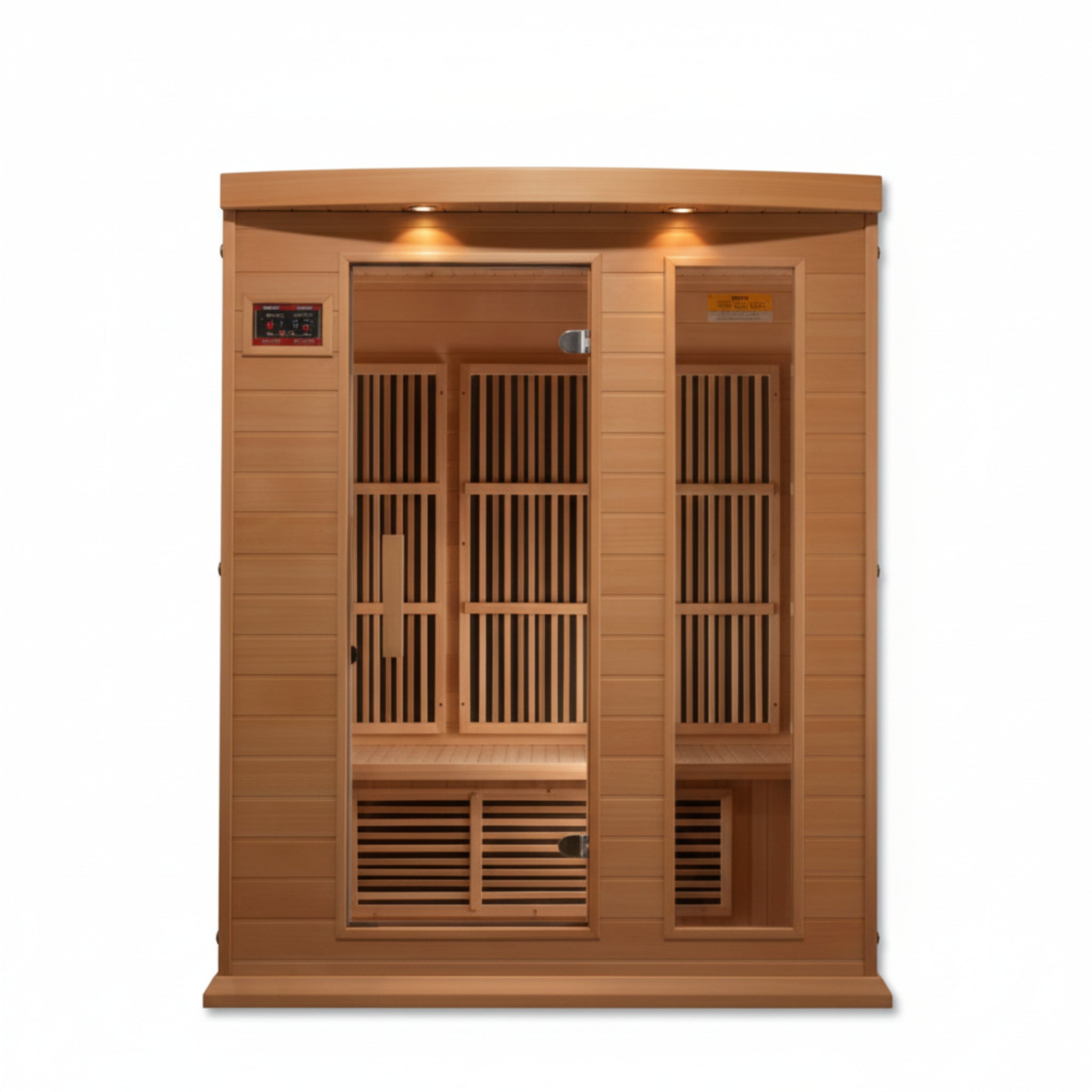Dynamic Infrared 3 - Person FAR Infrared Sauna in Hemlock
