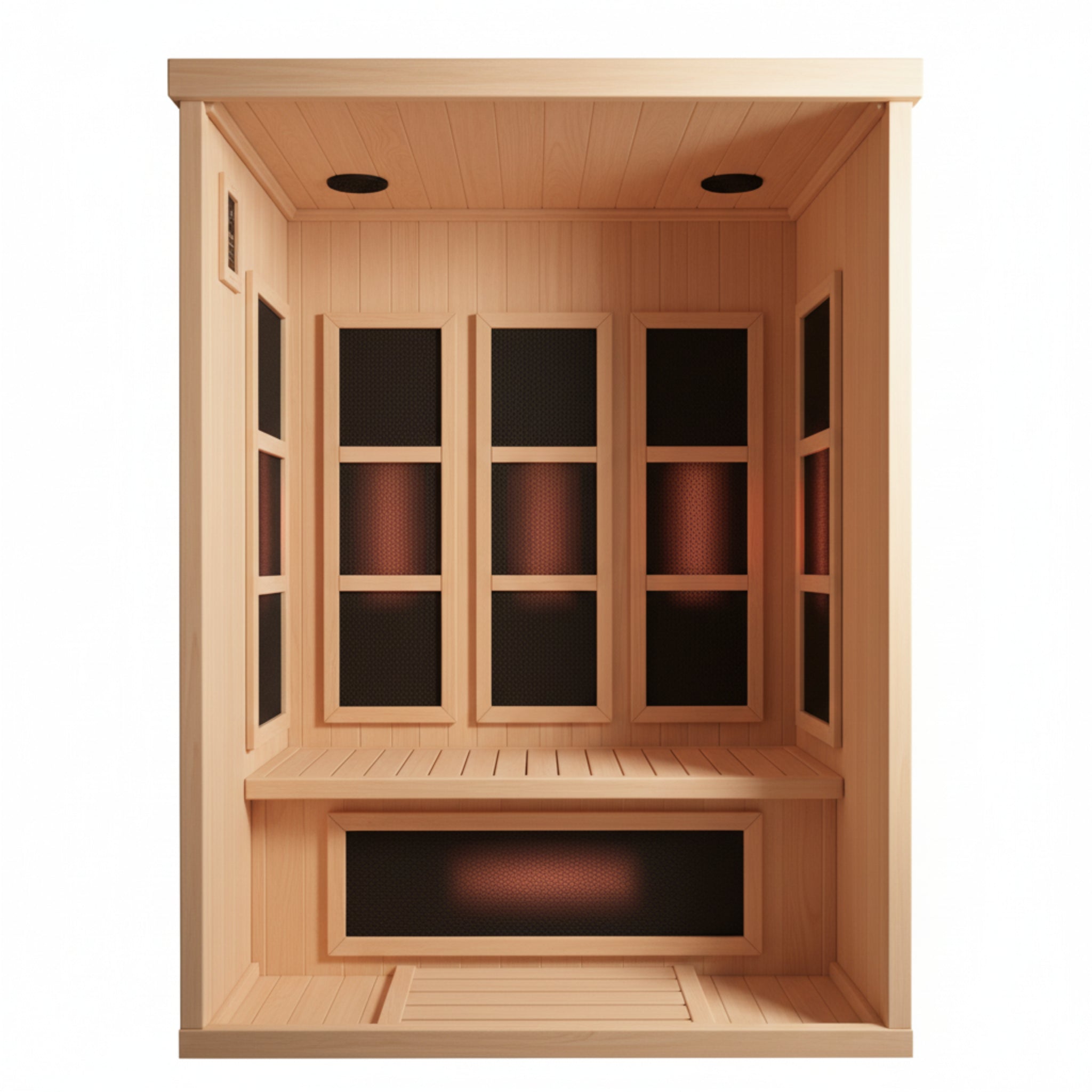 Dynamic Infrared 3 - Person FAR Infrared Sauna in Hemlock