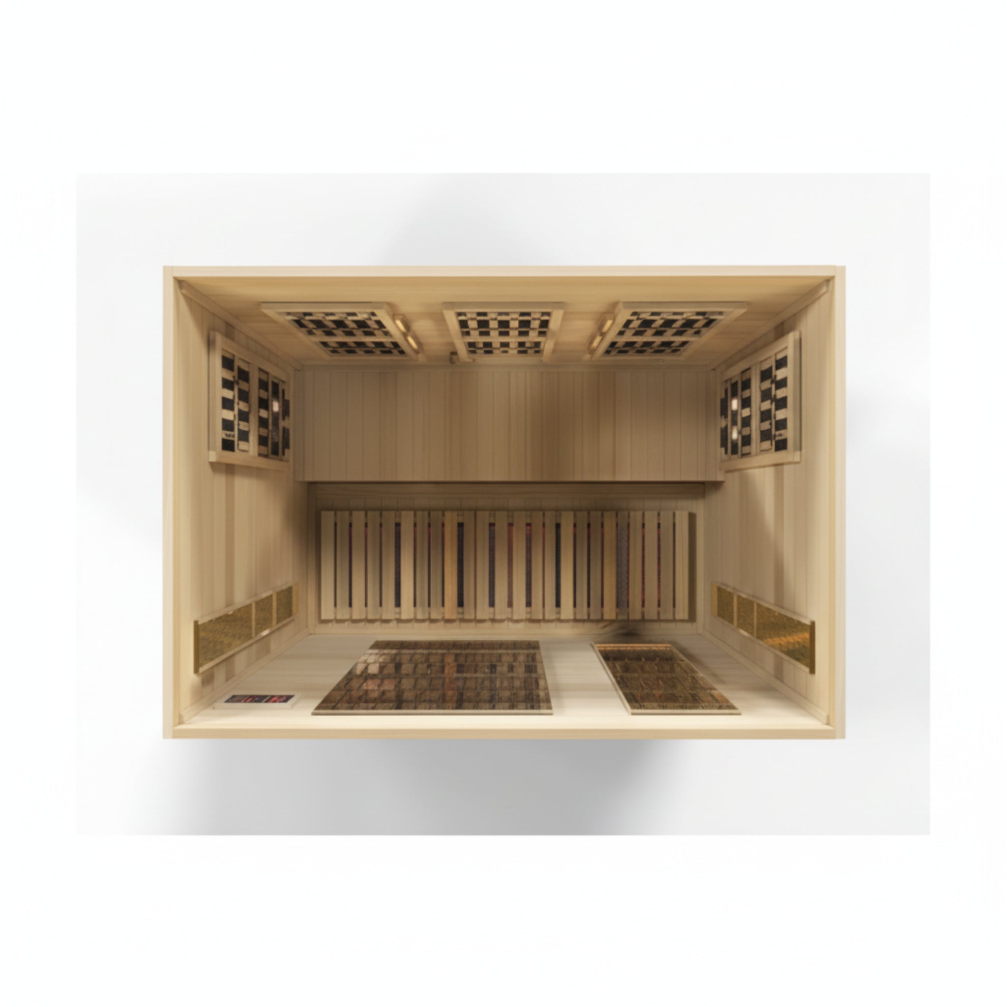 Dynamic Infrared 3 - Person FAR Infrared Sauna in Hemlock